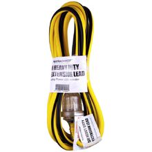 Extension Lead Heavy Duty 10A Plug With a 10A Lead With a Power LED Indicator Socket