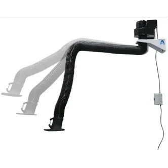 Fume Extractor ALLCLEAR FA25 Wall-Mount Fan + Arm Package Weldclass