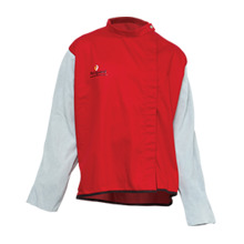 Arcguard Welding Jacket with leather sleeves (1)