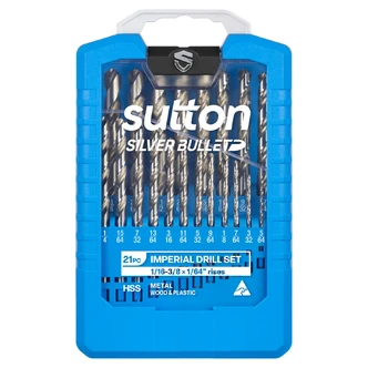 DRILL D101 JOBBER HSS SILV BULLET SET