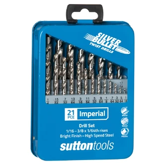 DRILL D101 MTL JOBBER HSS SILV BULLET SET