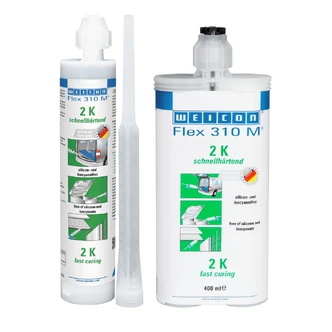 WEICON Flex 310 M 2 K MS-Polymer Grey