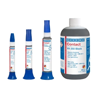 WEICON VA 250 Black Cyanoacrylate Adhesive