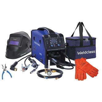 Weldclass FURY 205 MPST Pulse (230V 10A) Value Kit - MIG / Stick / TIG