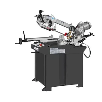 ITM BANDSAW, 220MM CAP, SWIVEL HEAD, VARIABLE SPEED 240V 1PH, HYD DOWN FEED
