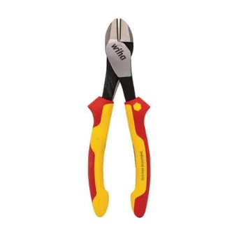 WIHA 200MM HEAVY-DUTY DIAGONAL SIDE CUTTERS, INDUSTRIAL ELECTRICIANS, VDE 1000V INSULATED