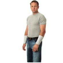 Chrome Leather Wrist Guard