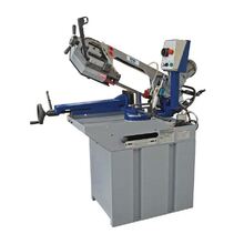 ITM BANDSAW, 220MM CAP, SWIVEL HEAD, 1 SPEED 240V 1PH, HYD DOWN FEED