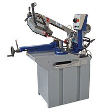 ITM BANDSAW, 220MM CAP, SWIVEL HEAD, 2 SPEED 415V 3PH, HYD DOWN FEED