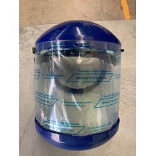 Clear Faceshield with Chinguard - Polycarbonate Clear Lens - Weldstar Brand