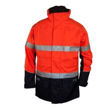 Zetel ArcSafe Z59 Jacket Orange/Navy With Ref Trim