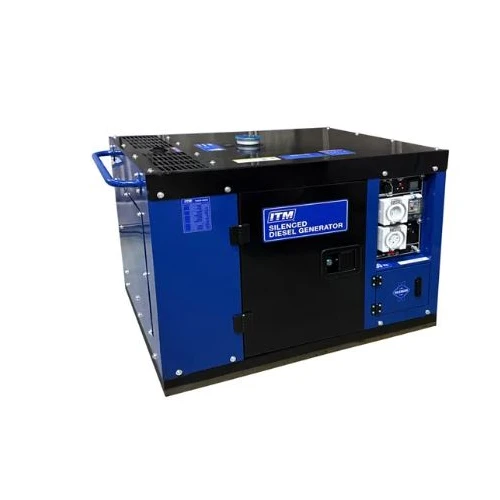 ITM DIESEL GENERATOR SILENT CABINET 8300W PEAK ELECTRIC START